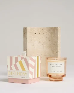 Katie Loxton Sentiment Candle '' Birthday