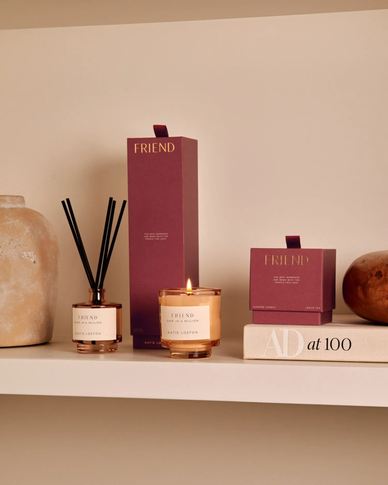 Katie Loxton Sentiment Candle '' Friend Sale
