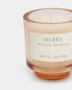 Katie Loxton Sentiment Candle '' Merry Sale
