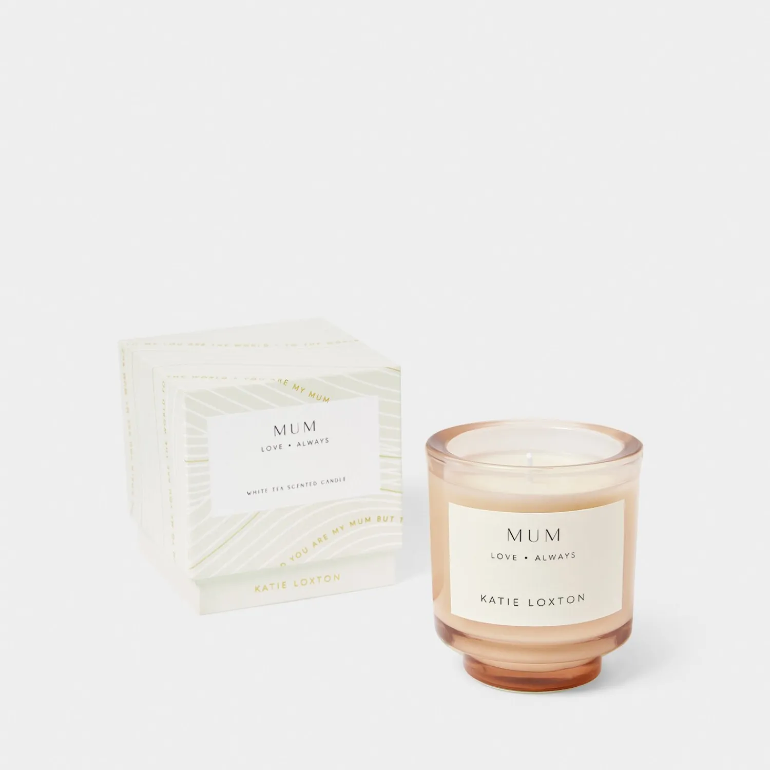 Katie Loxton Sentiment Candle '' Mum Best