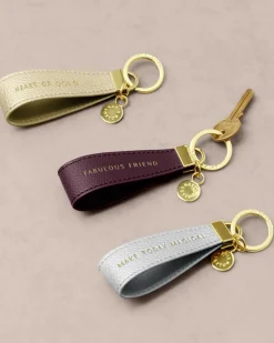 Katie Loxton Sentiment Loop Keyring Fabulous Friend Hot