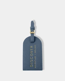 Katie Loxton Sentiment Luggage Tag 'Discover, Adventure, Explore' Discover Adventure Explore Discount