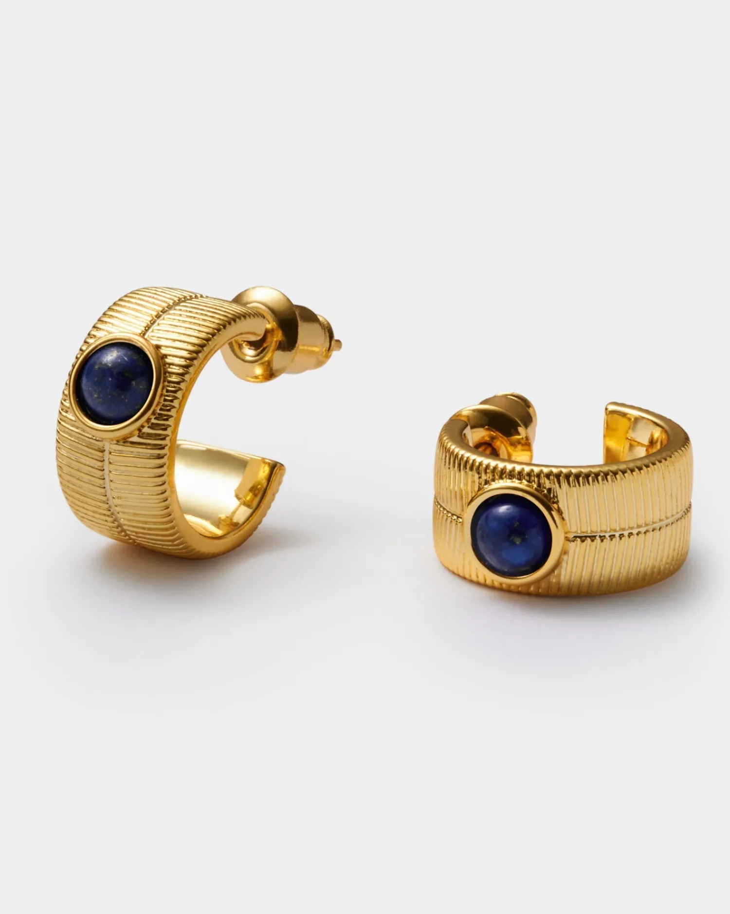 Katie Loxton ' Waterproof Gold Birthstone Hoop Earrings September