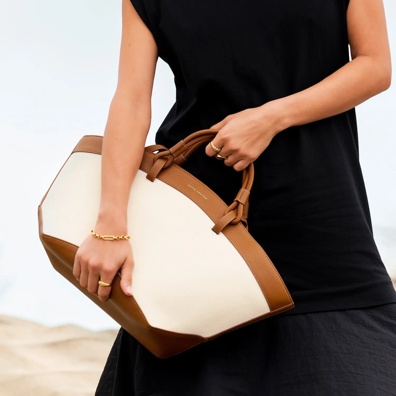 Katie Loxton Siena Canvas Tote Bag Outlet