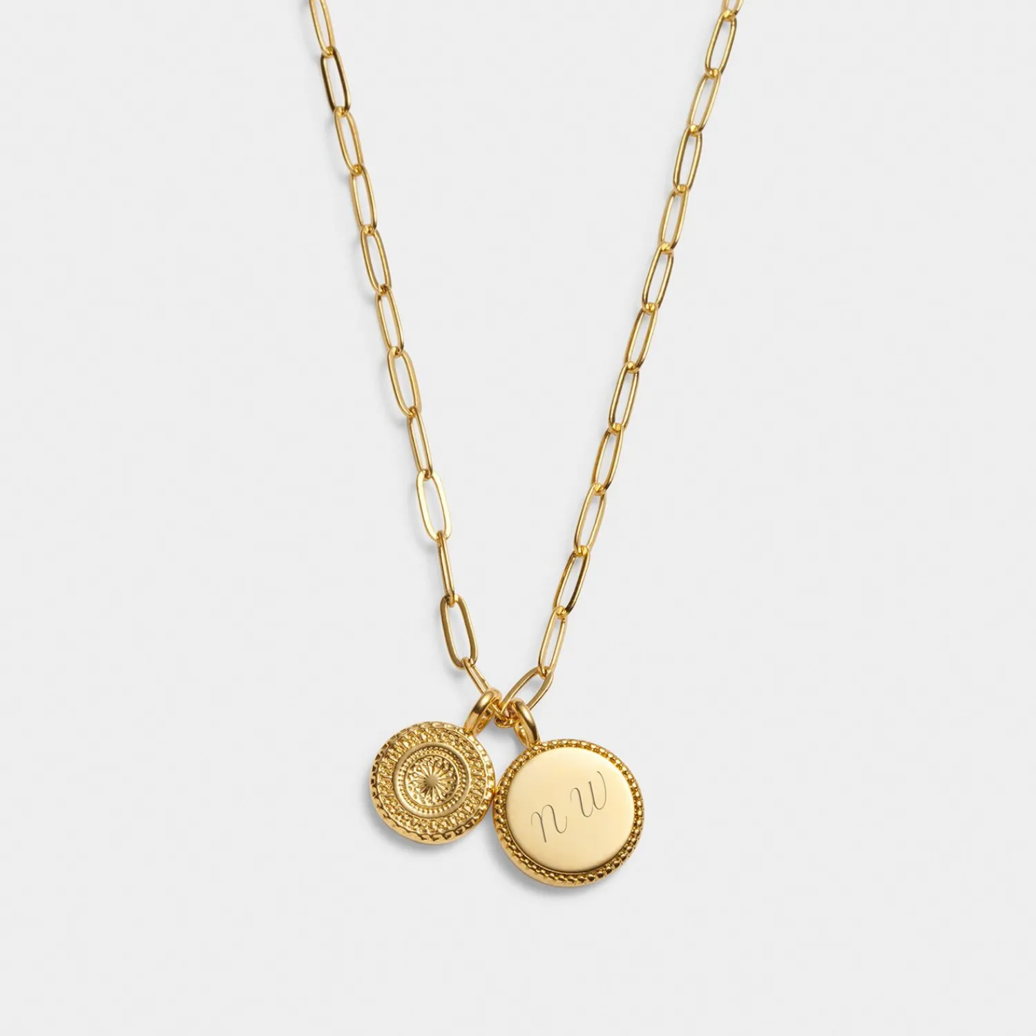 Katie Loxton ' Waterproof Gold Charm Necklace Sister Outlet