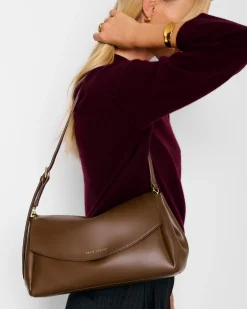 Katie Loxton Sloane Shoulder Bag Dark Chocolate Best
