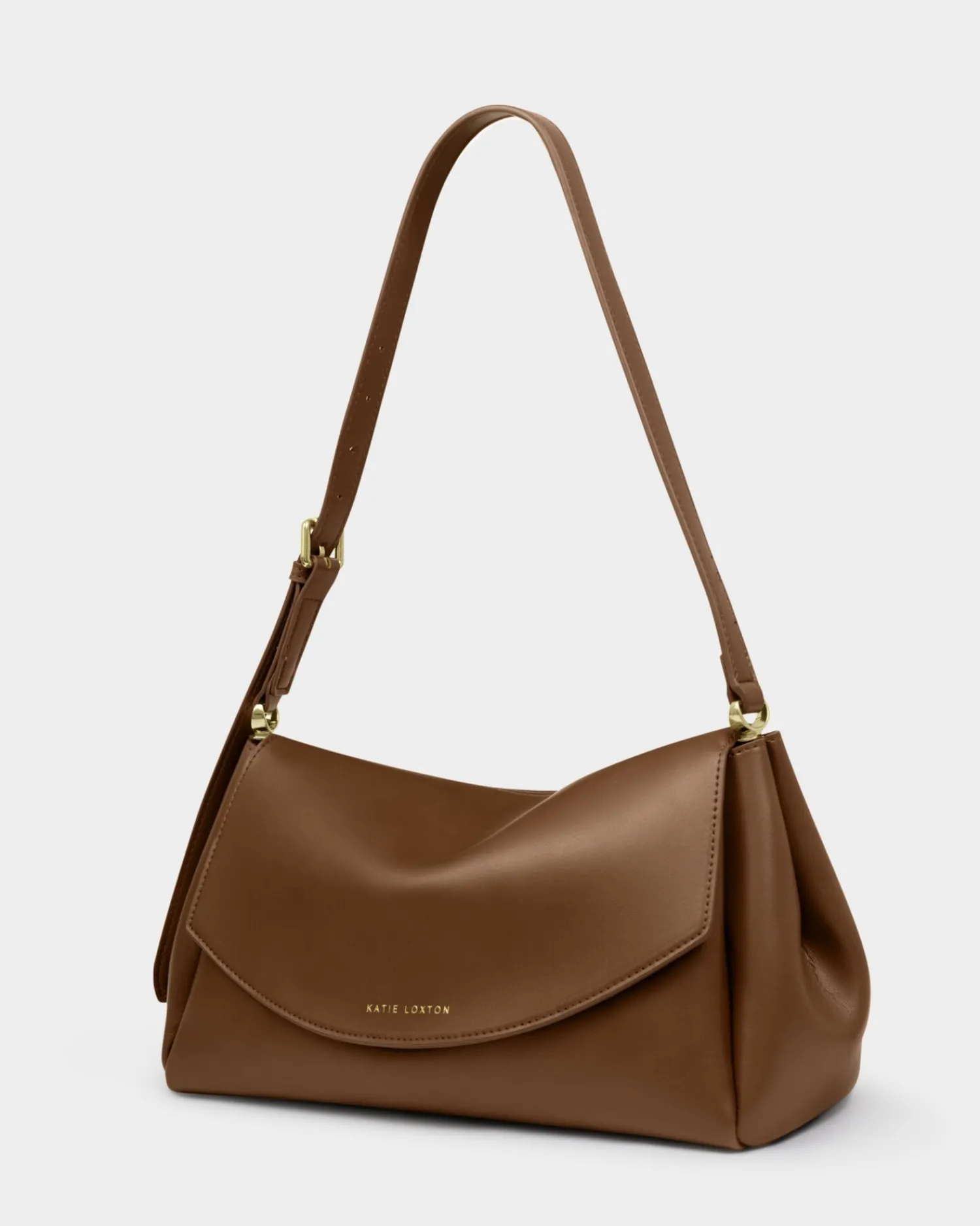Katie Loxton Sloane Shoulder Bag Dark Chocolate Best