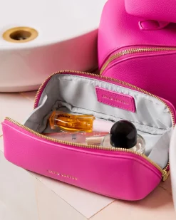 Katie Loxton Small Make Up Bag Magenta