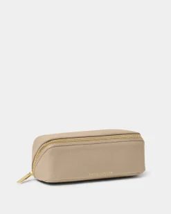 Katie Loxton Small Make Up Bag Light Taupe Best