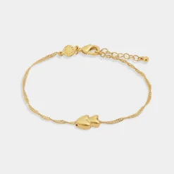 Katie Loxton So Loved' Waterproof Gold Sentiment Bracelet