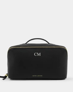 Katie Loxton Soho Large Makeup & Wash Bag Black Sale