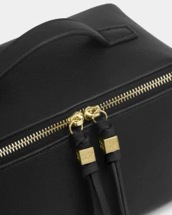 Katie Loxton Soho Medium Makeup & Wash Bag Black Clearance