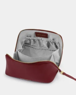Katie Loxton Soho Medium Makeup & Wash Bag Cherry Online