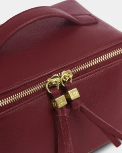 Katie Loxton Soho Medium Makeup & Wash Bag Cherry Online