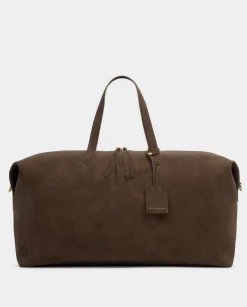 Katie Loxton Soho Suedette Weekend Bag Chocolate Clearance