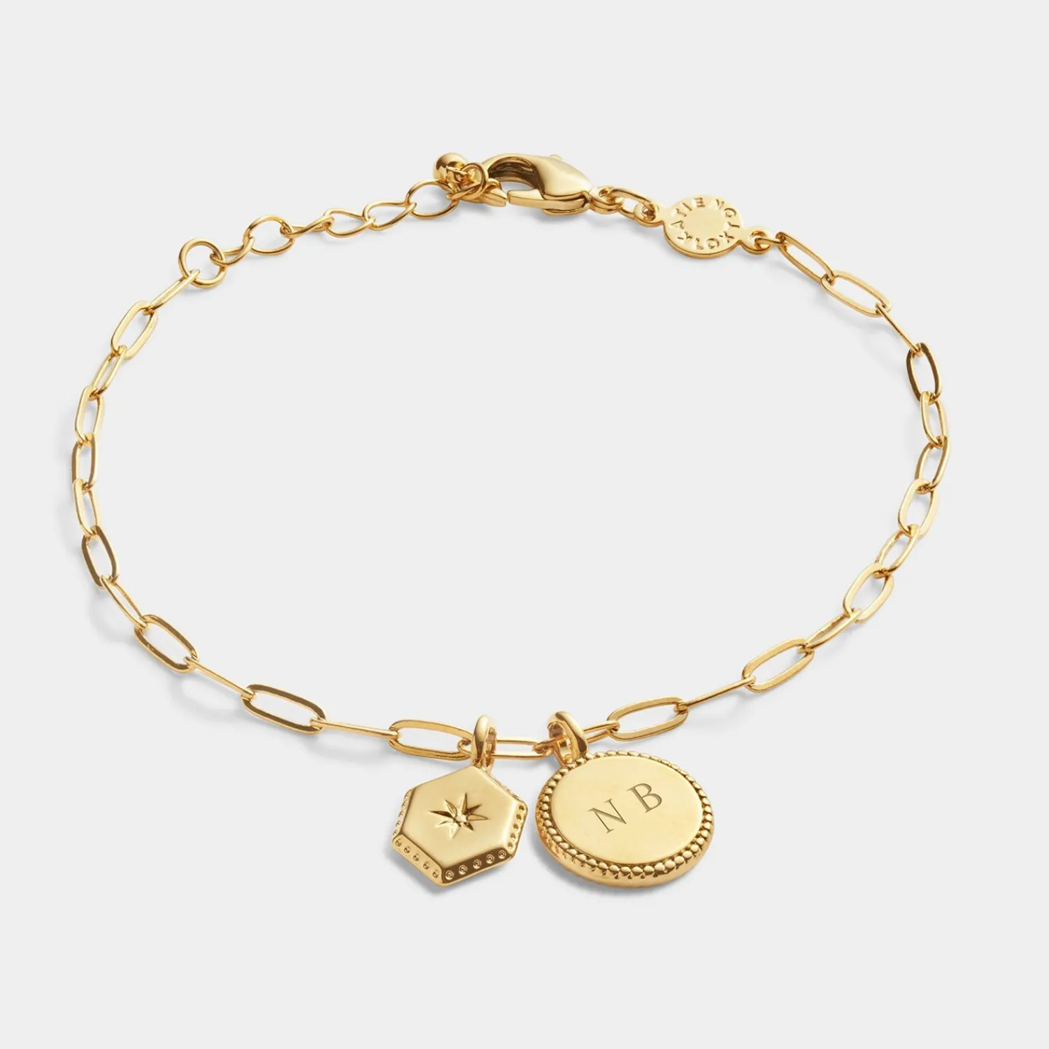 Katie Loxton ' Waterproof Gold Charm Bracelet Soul Sister Online