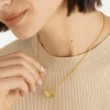 Katie Loxton 21st Birthday' Waterproof Gold Sentiment Necklace