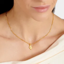 Katie Loxton Talis Waterproof Gold Charm Necklace New