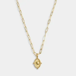 Katie Loxton Talis Waterproof Gold Charm Necklace New