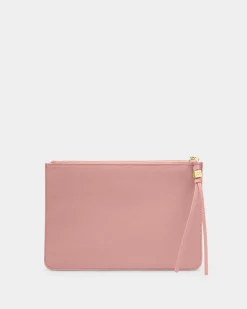 Katie Loxton Tassel Charm Pouch Rose Pink New