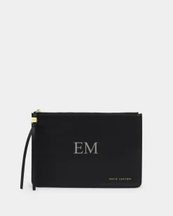 Katie Loxton Tassel Charm Pouch Black Outlet