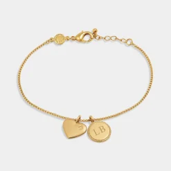 Katie Loxton 18th Birthday' Waterproof Gold Sentiment Bracelet Online