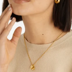 Katie Loxton 30th Birthday' Waterproof Gold Sentiment Necklace Clearance