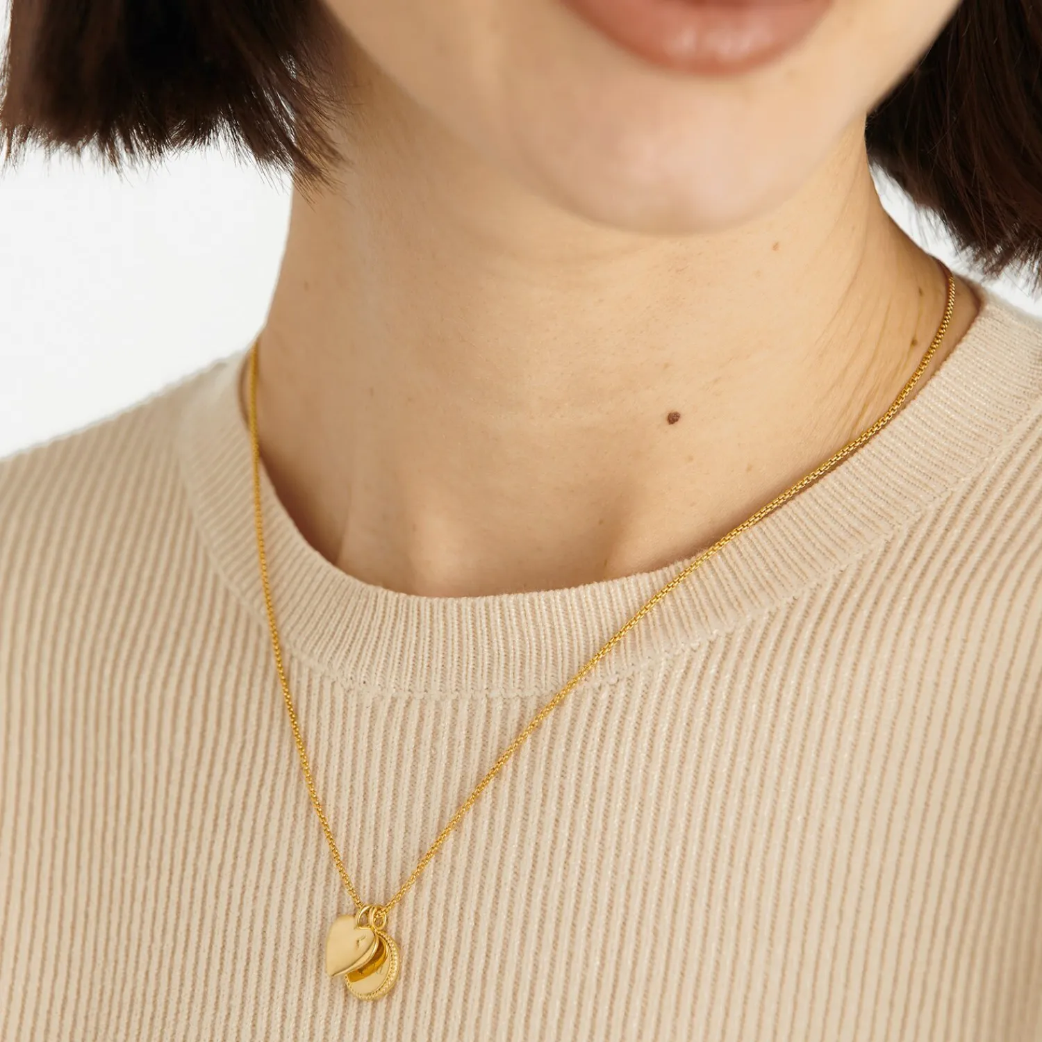 Katie Loxton 18th Birthday' Waterproof Gold Sentiment Necklace Hot
