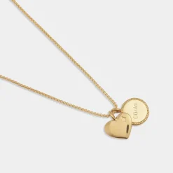 Katie Loxton 18th Birthday' Waterproof Gold Sentiment Necklace Hot