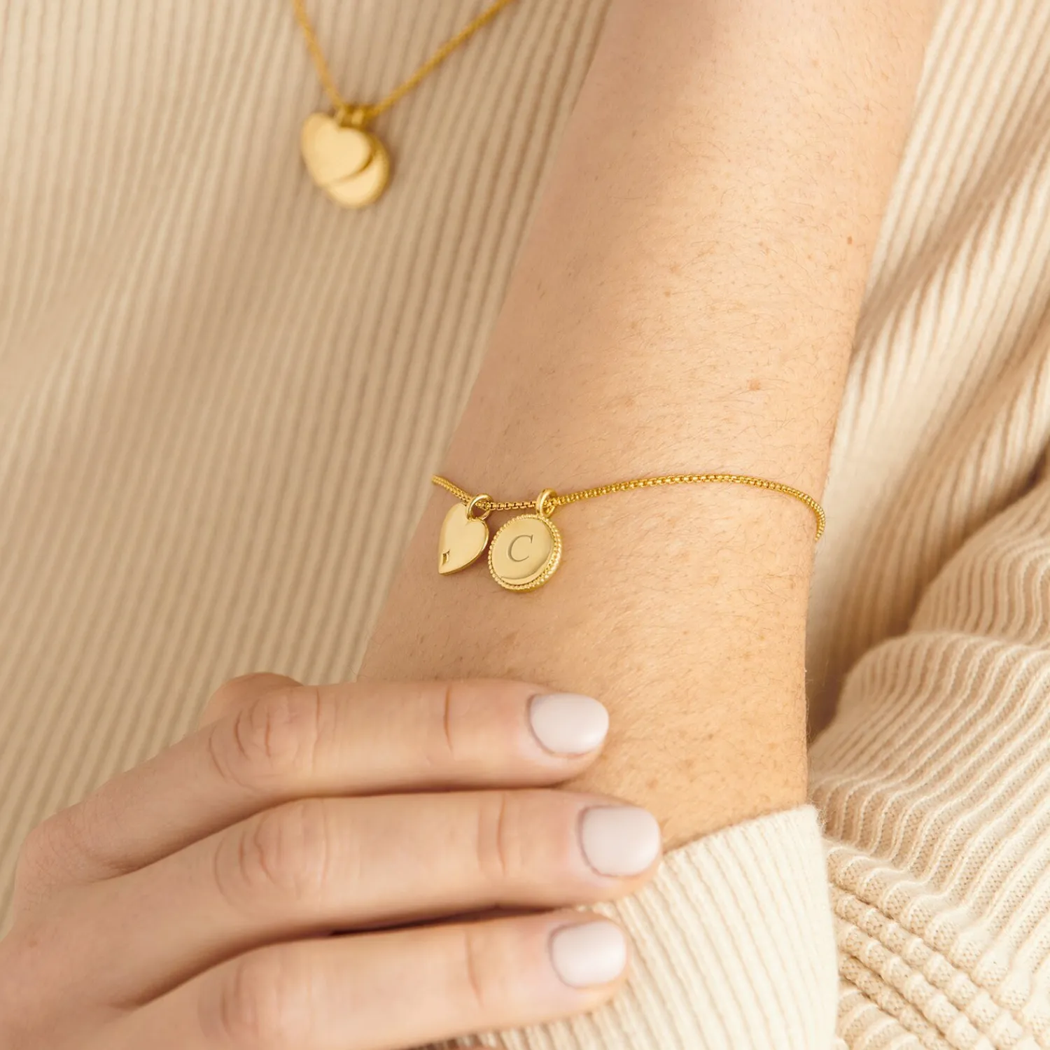 Katie Loxton 30th Birthday' Waterproof Gold Sentiment Bracelet Sale