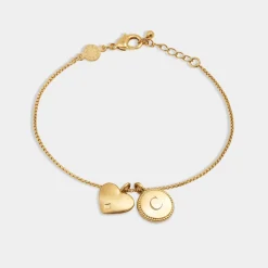 Katie Loxton 30th Birthday' Waterproof Gold Sentiment Bracelet Sale