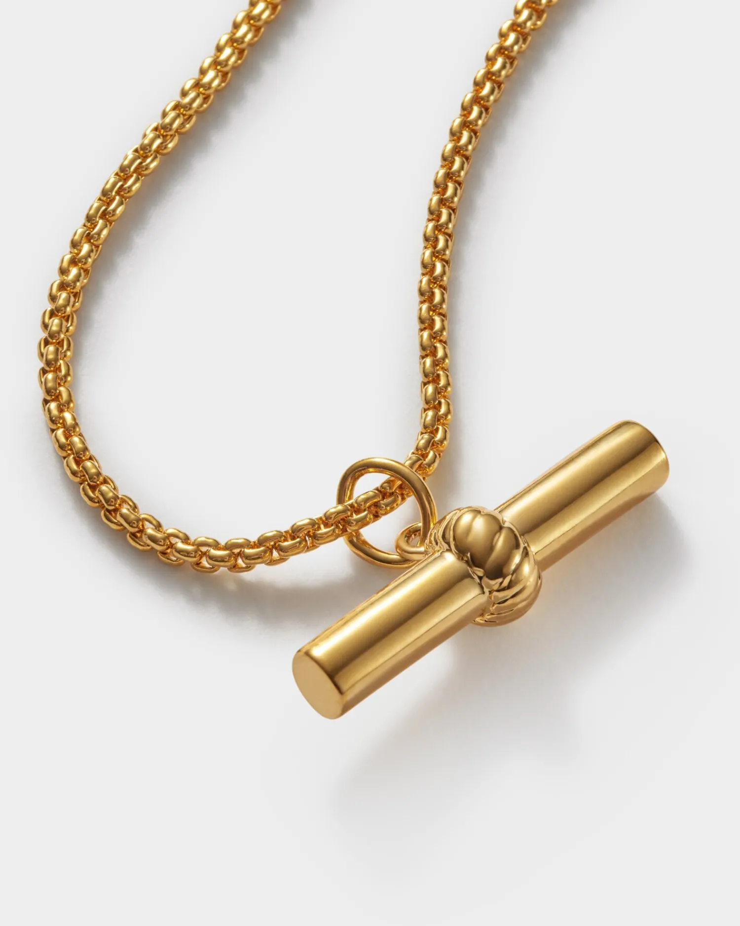 Katie Loxton Themis Waterproof Gold T-Bar Bracelet Clearance