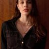 Katie Loxton Themis Waterproof Gold T-Bar Necklace
