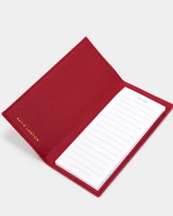 Katie Loxton To-Do List Notepad Garnet Red Best