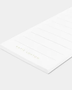 Katie Loxton To-Do List Notepad Insert Off White Clearance