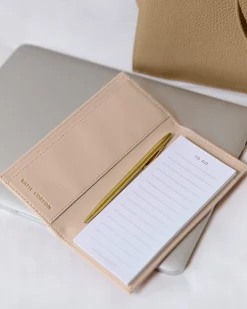 Katie Loxton To-Do List Notepad 'Notes, Plans, Goals' Light Taupe Hot