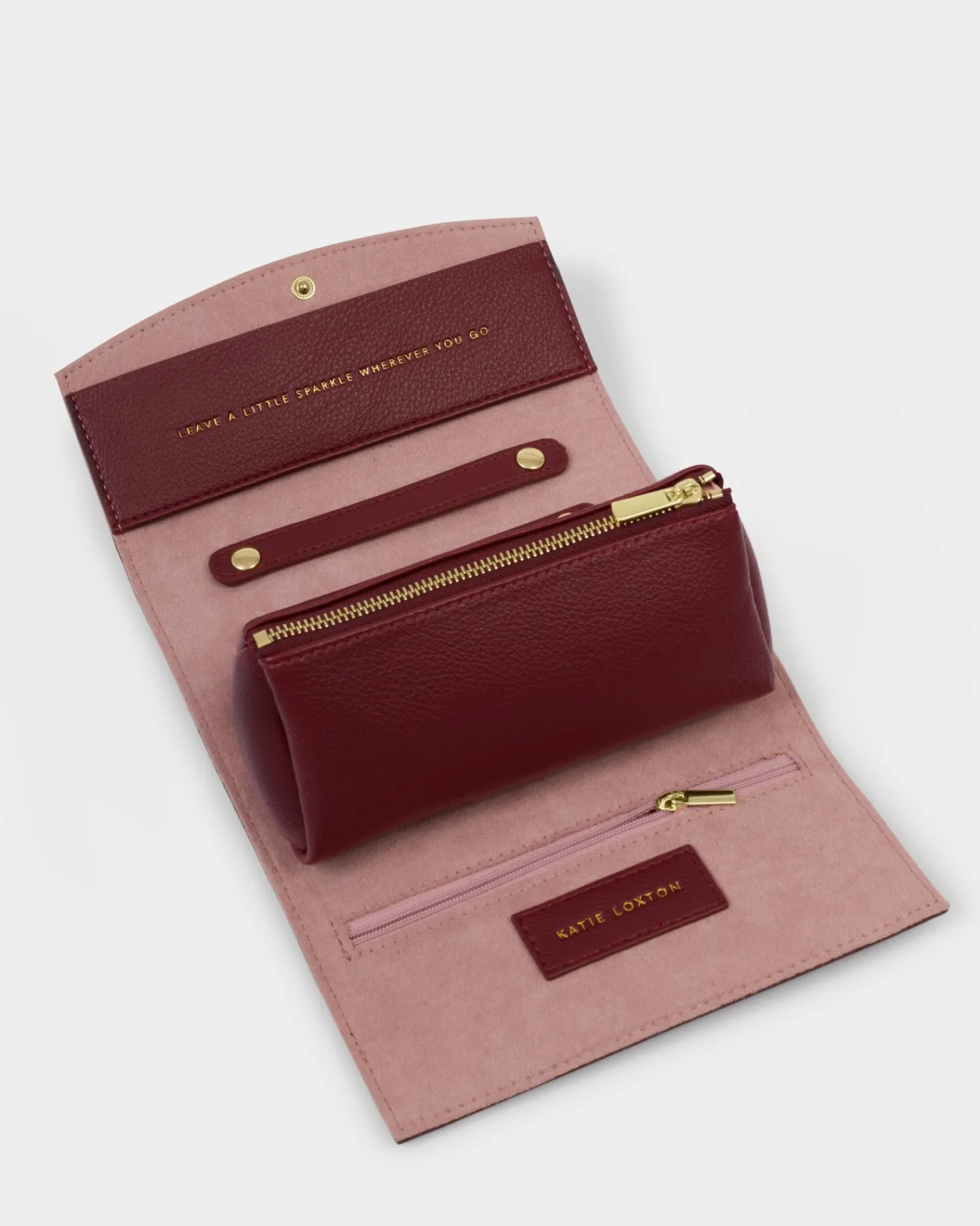 Katie Loxton Travel Jewellery & Accessories Organiser Leave A Little Sparkle Clearance