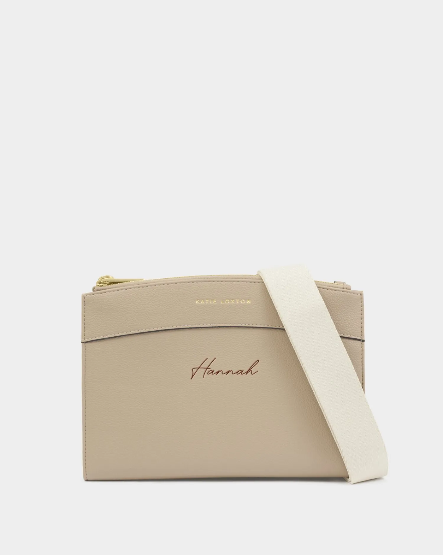 Katie Loxton Travel Organiser Crossbody Bag Light Taupe