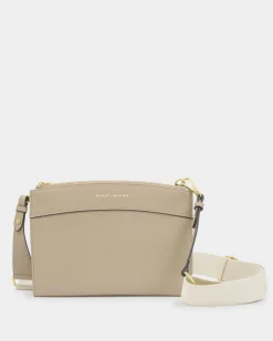 Katie Loxton Travel Organiser Crossbody Bag Light Taupe