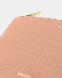 Katie Loxton Travel Organiser Crossbody Bag Peony Blush Discount