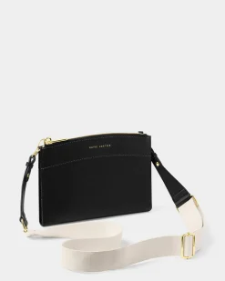 Katie Loxton Travel Organiser Crossbody Bag Black