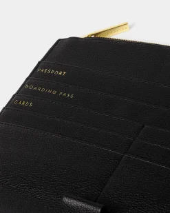 Katie Loxton Travel Organiser Crossbody Bag Black