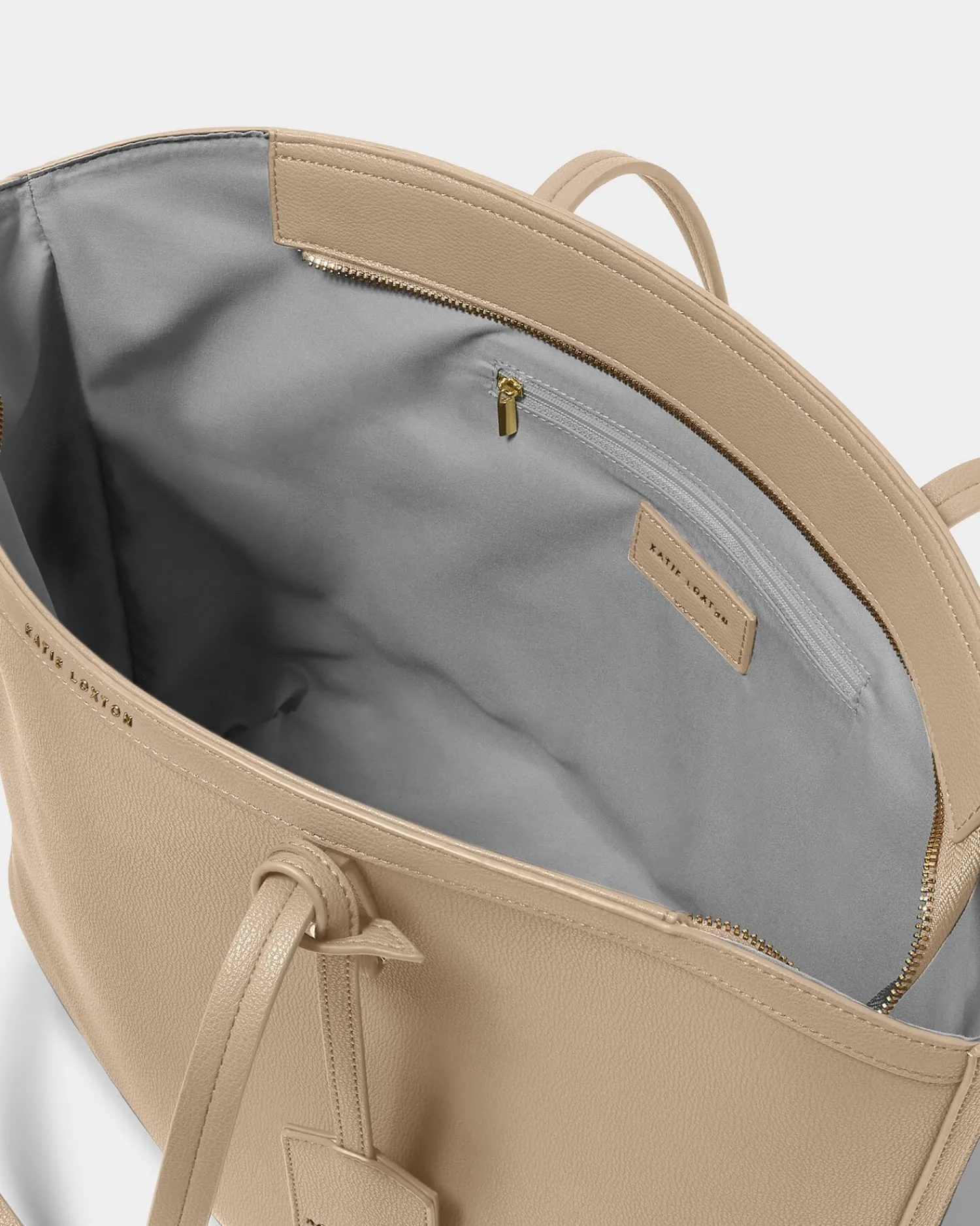 Katie Loxton Travel Tote Bag Light Taupe Best