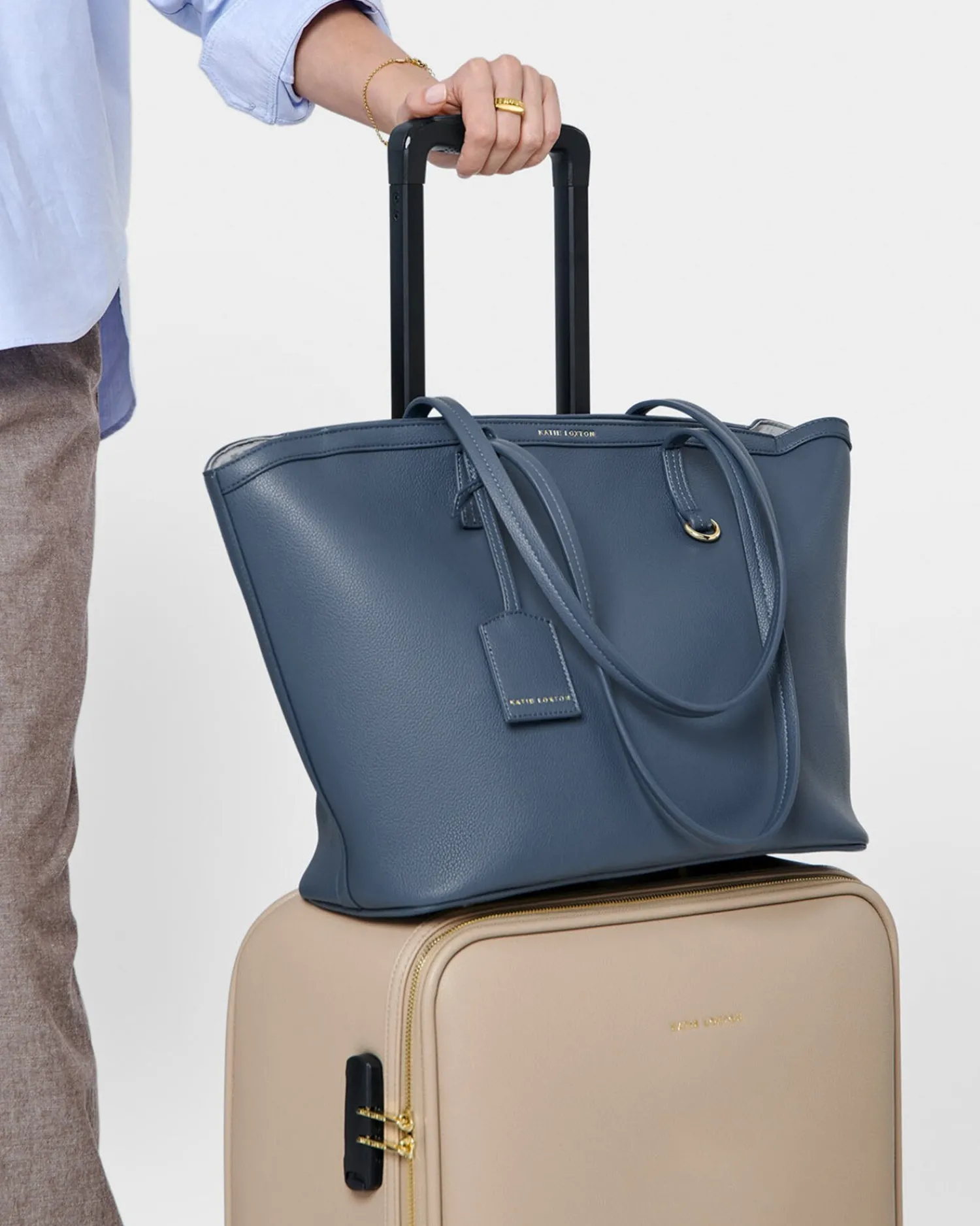 Katie Loxton Travel Tote Bag Navy Sale