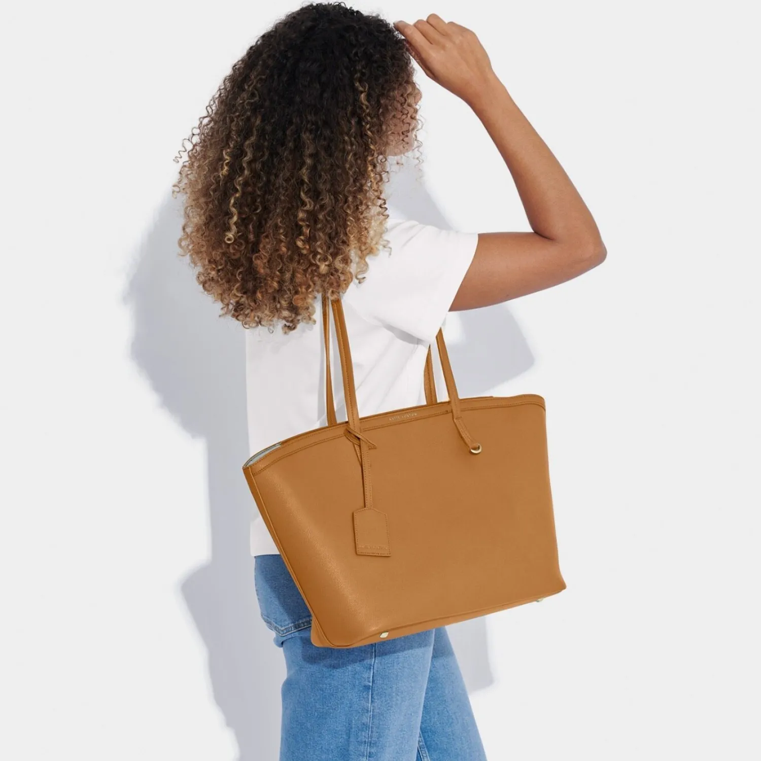 Katie Loxton Travel Tote Bag Cognac