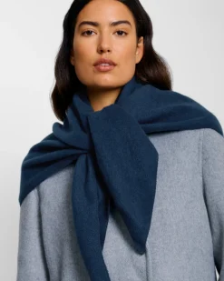 Katie Loxton Triangle Blanket Scarf Dark Navy Hot