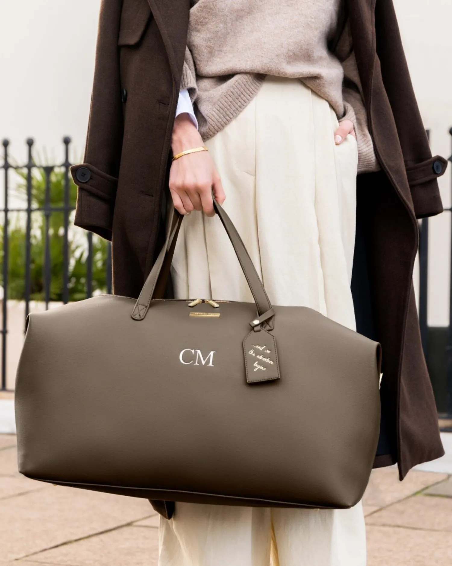 Katie Loxton Weekend Holdall Mink Discount