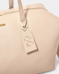Katie Loxton Weekend Holdall Pale Pink Discount
