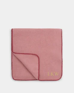 Katie Loxton Whipstitch Scarf Dusty Pink Outlet