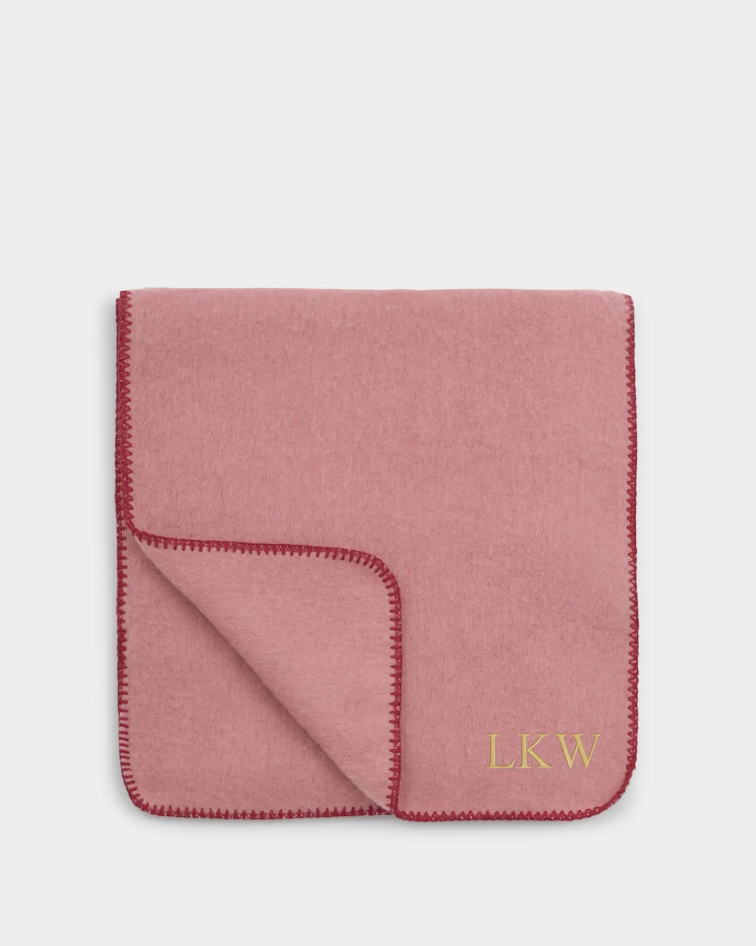 Katie Loxton Whipstitch Scarf Dusty Pink Outlet